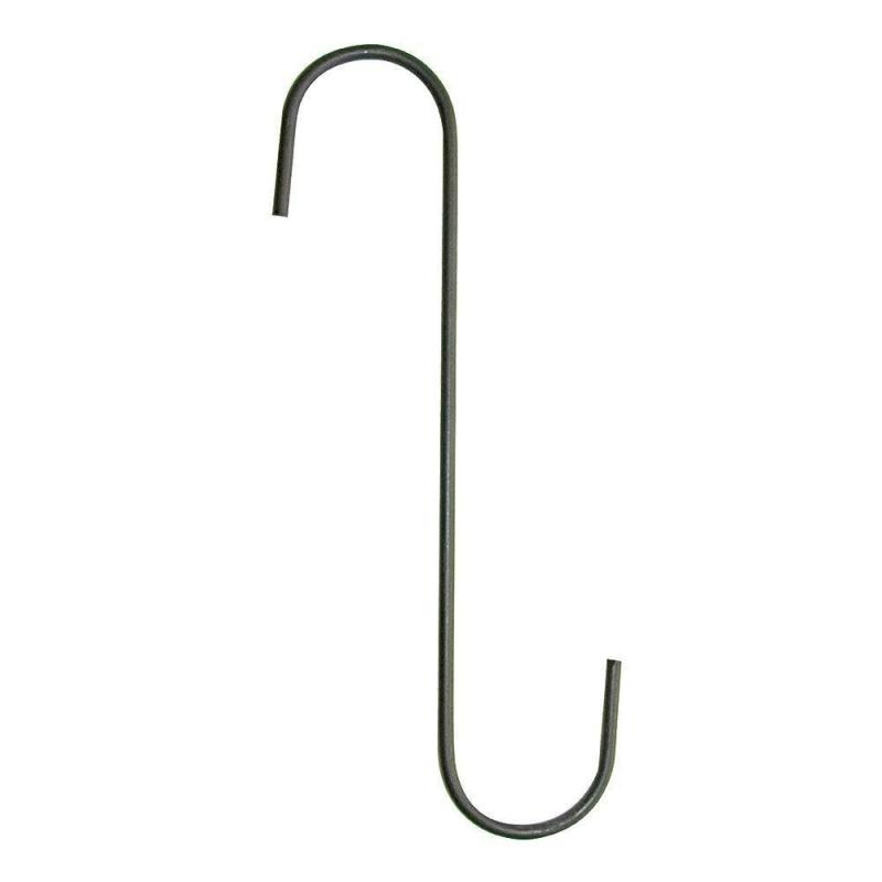 12 Inch Garden S-Hook – Black | Planter Accessories Gardening Supplies Planter Accessories