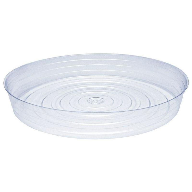 21in Clear Plastic Pot Saucer | Grow Bags Gardening Supplies Grow Bags