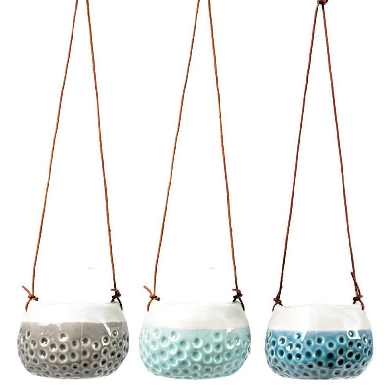 Baby Dotty Hanging Pot Trio | Deck & Patio Planters Deck & Patio Planters Deck & Patio Planters