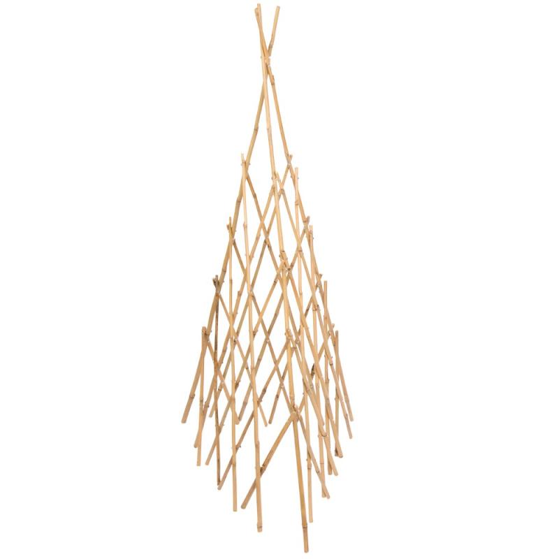 Bamboo Teepee Trellis 48in Open 44in H x 31in W | Stakes Gardening Supplies Stakes