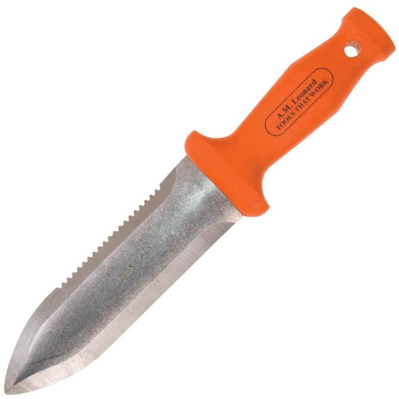 Classic Stainless Steel Soil Knife 6in Dual Edged Blade, Lifetime Warranty | Garden Knives Garden Knives Garden Knives