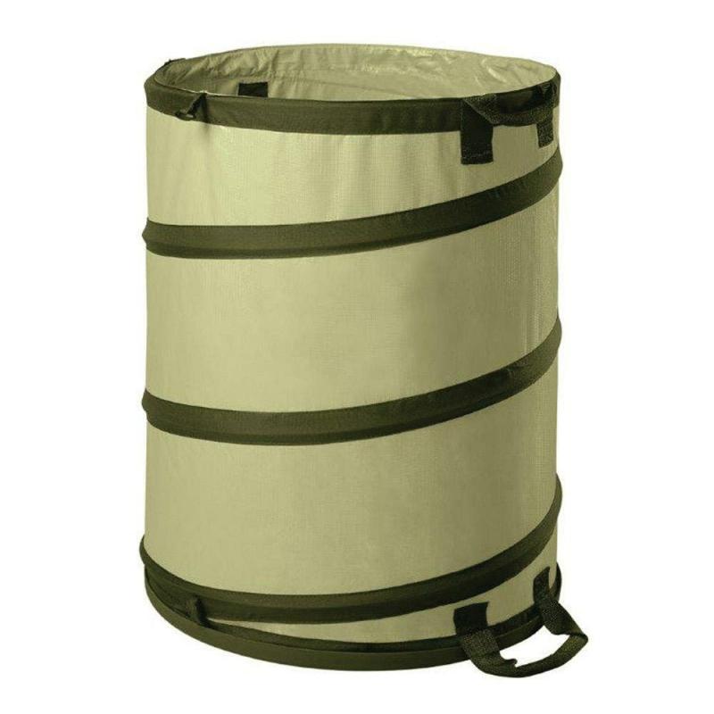 FiskKangaroo Pop-Up Bag 30-Gallon with HardShell Base | Leaf Bags Gardening Supplies Leaf Bags