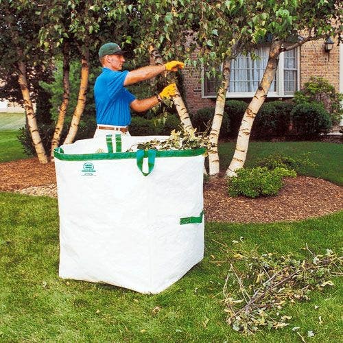 Foldable, Puncture-Resistant | Leaf Bags Gardening Supplies Leaf Bags