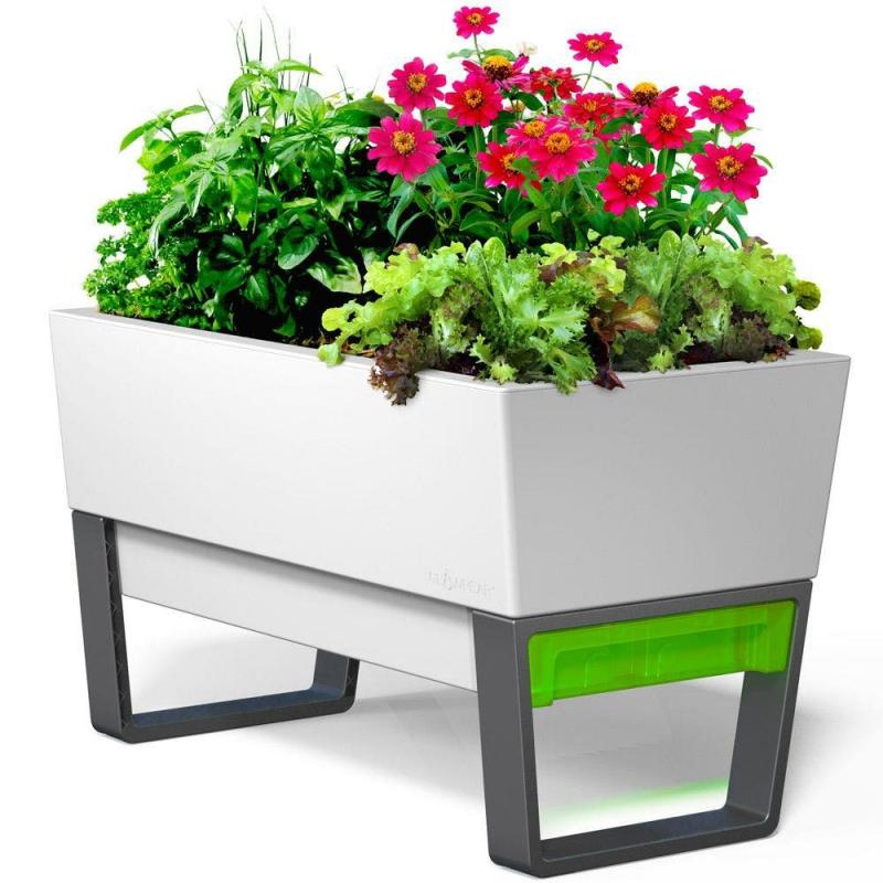 Glowpear Urban Garden Self Watering Planter Box | Deck & Patio Planters Deck & Patio Planters Deck & Patio Planters