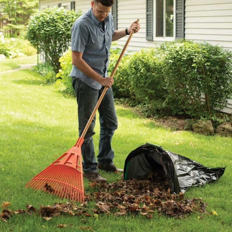 Leaf Gulp Lawn and Leaf Bag Holder | Leaf Bags Gardening Supplies Leaf Bags