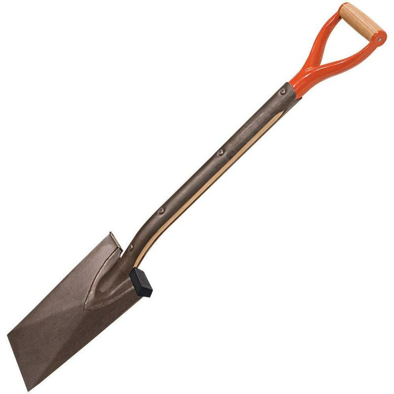 Leonard Classic Full Strap Spade with Foot Pad | Spades & Shovels Gardening Tools Spades & Shovels