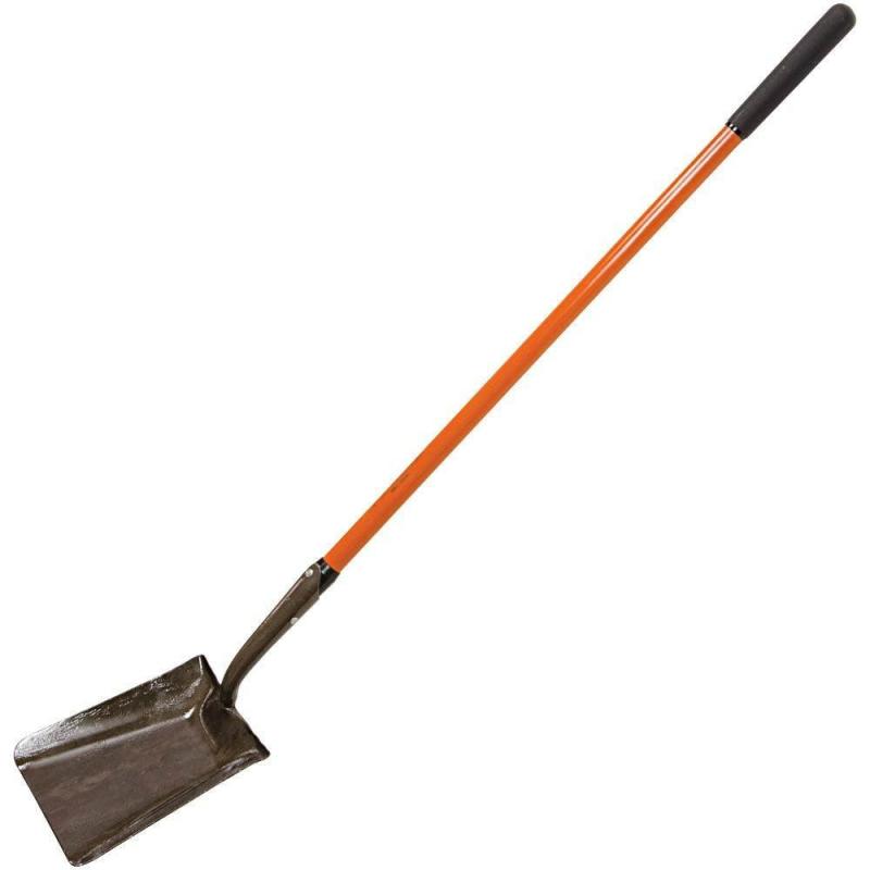 Leonard Forged Square-Point Shovel with 48-Inch Fiberglass Handle | Spades & Shovels Gardening Tools Spades & Shovels