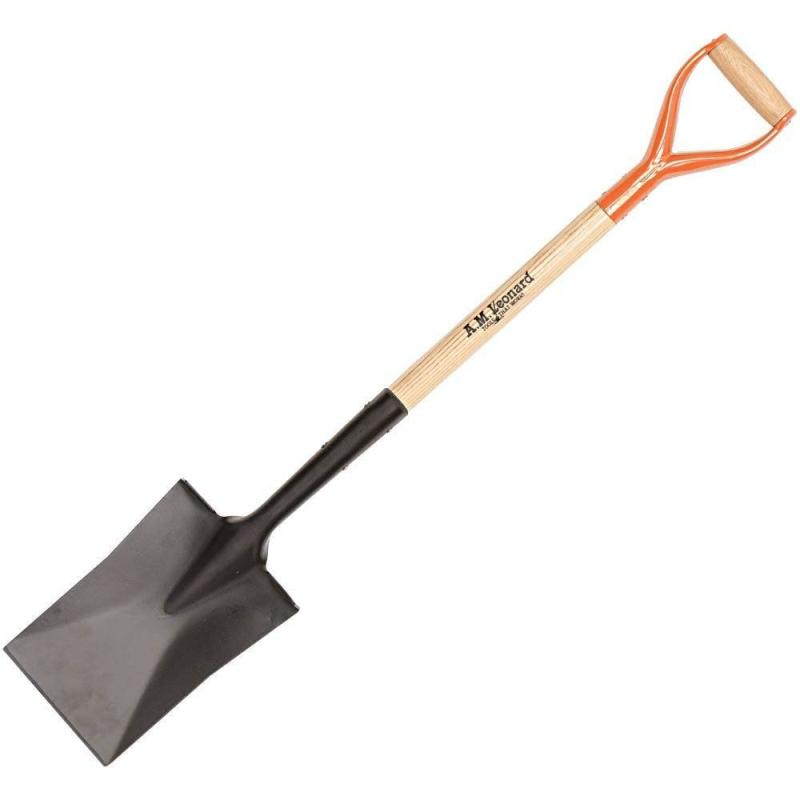 Leonard Garden Spade with 30in D Grip Handle | Spades & Shovels Gardening Tools Spades & Shovels