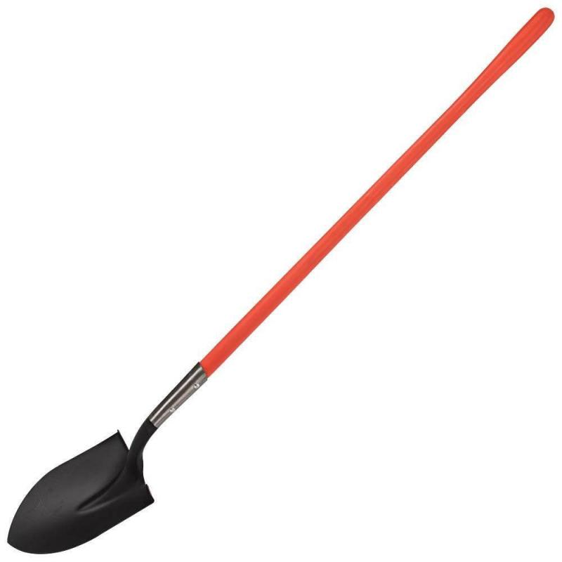 Leonard Round Point, Open Back Shovel with 48in Composite Handle | Spades & Shovels Gardening Tools Spades & Shovels