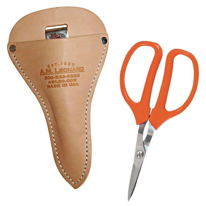 Leonard Stainless Steel Specialty Hand Shewith Case | Hand Pruners Gardening Tools Hand Pruners