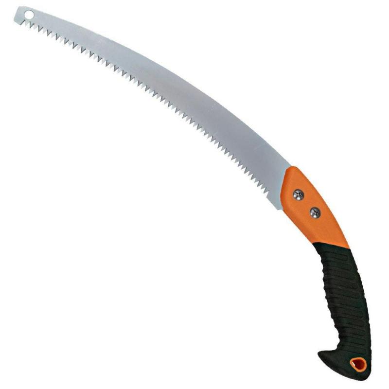 Leonard Tri-Edge Pruning Saw, 13-inch Curved Blade | Pruning Saws Gardening Tools Hand Tools