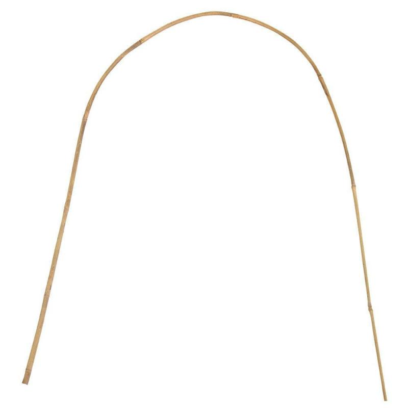 Natural Bamboo Garden Hoops, 60-Inch, 50-Pack | Tomato & Vegetable Supports Gardening Supplies Stakes