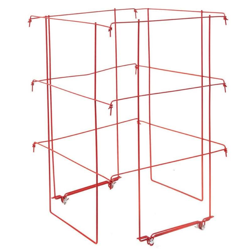 Red Powder Coat Tomato Cage Extenders, 24in x 18in, 2-Pack for TCR582 Tomato Cage | Tomato & Vegetable Supports Gardening Supplies Tomato & Vegetable Supports