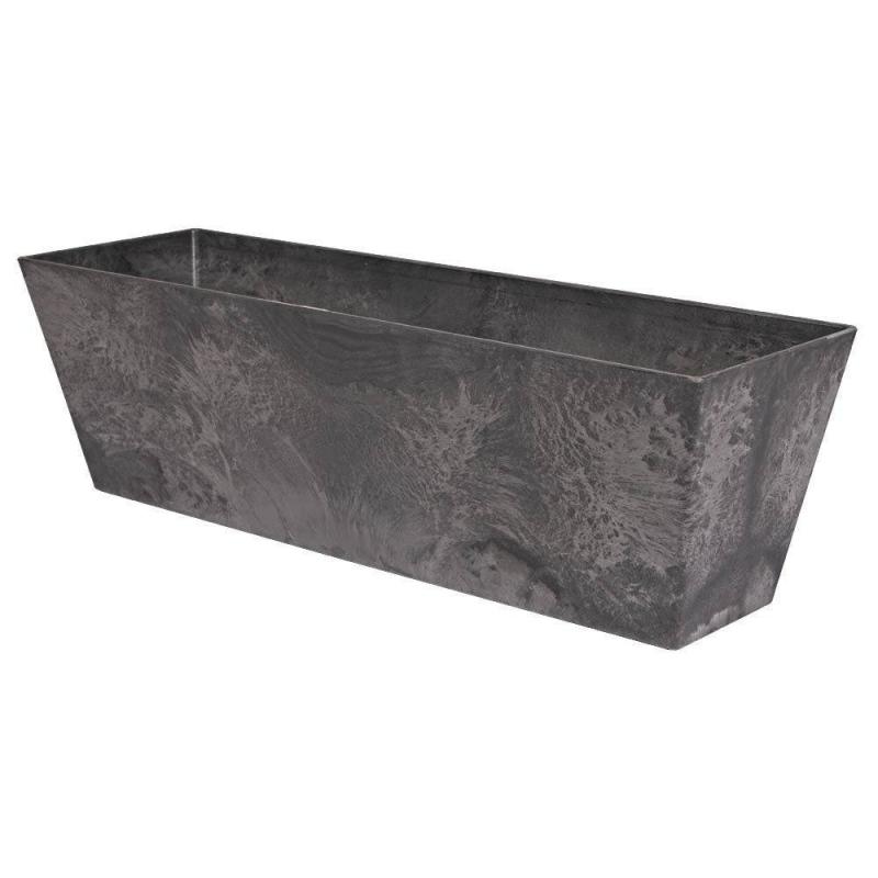 Self-Watering Ella ArtStone Flower Box 21.5" X 6.5" | Deck & Patio Planters Deck & Patio Planters Deck & Patio Planters