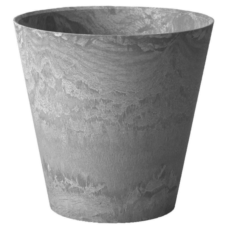 Self-Watering Napa Round 12" Planter Grey | Deck & Patio Planters Deck & Patio Planters Deck & Patio Planters