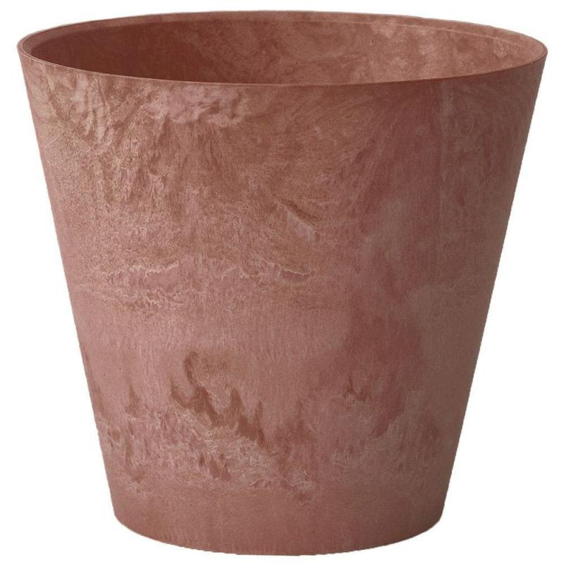 Self-Watering Napa Round 12" Planter Rust | Deck & Patio Planters Deck & Patio Planters Deck & Patio Planters