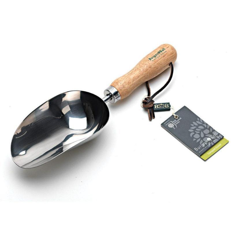 Stainless-Steel Compost Scoop, RHS-Endorsed | Trowels Gardening Tools Hand Tools