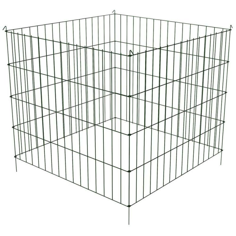 Steel Wire Compost Bin, 30in H x 36in W x 36in D, Green | Compost Bins Compost Bins Compost Bins