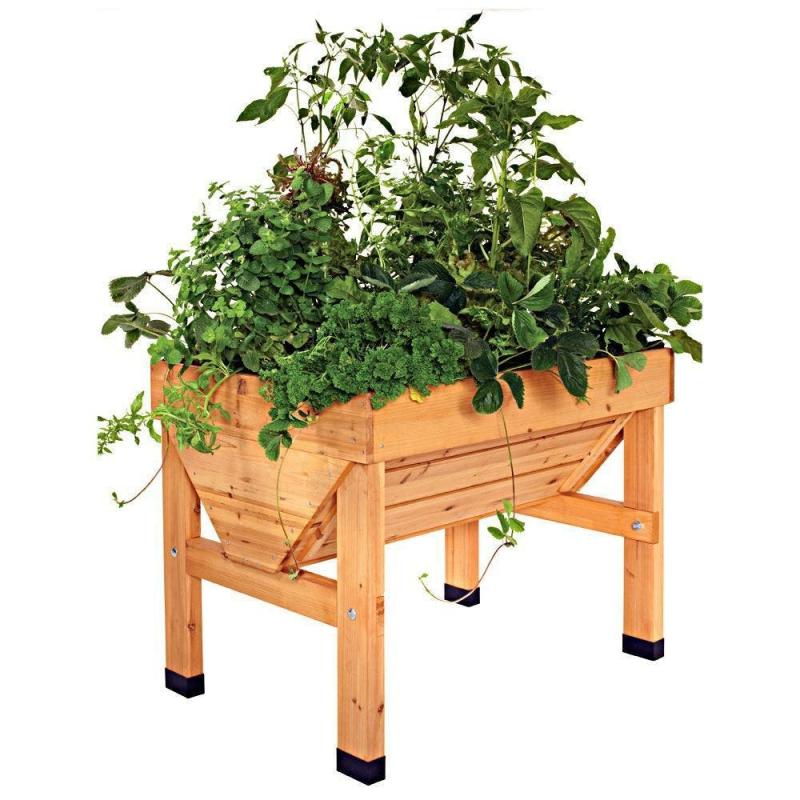 VegTrug Elevated Garden Bed Natural | Deck & Patio Planters Deck & Patio Planters Deck & Patio Planters