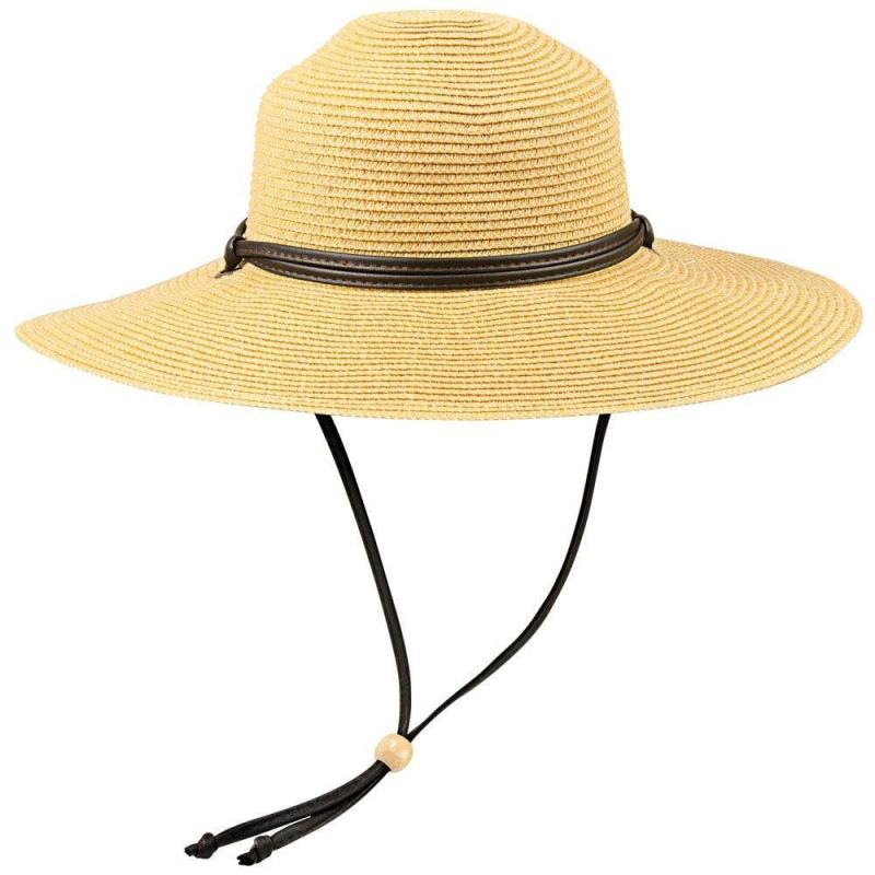 Womens Braided Wide Brim Hat, Camel | Hats Gardening Supplies Hats