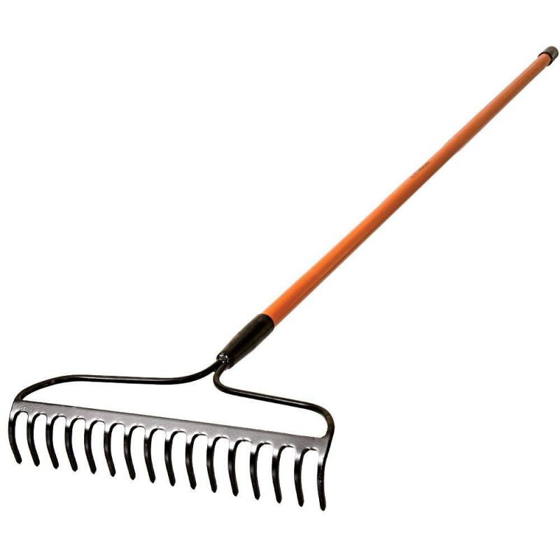 Leonard Bow Rake with Forged Steel Head and Fiberglass Handle | Rakes & Brooms Gardening Tools Rakes & Brooms