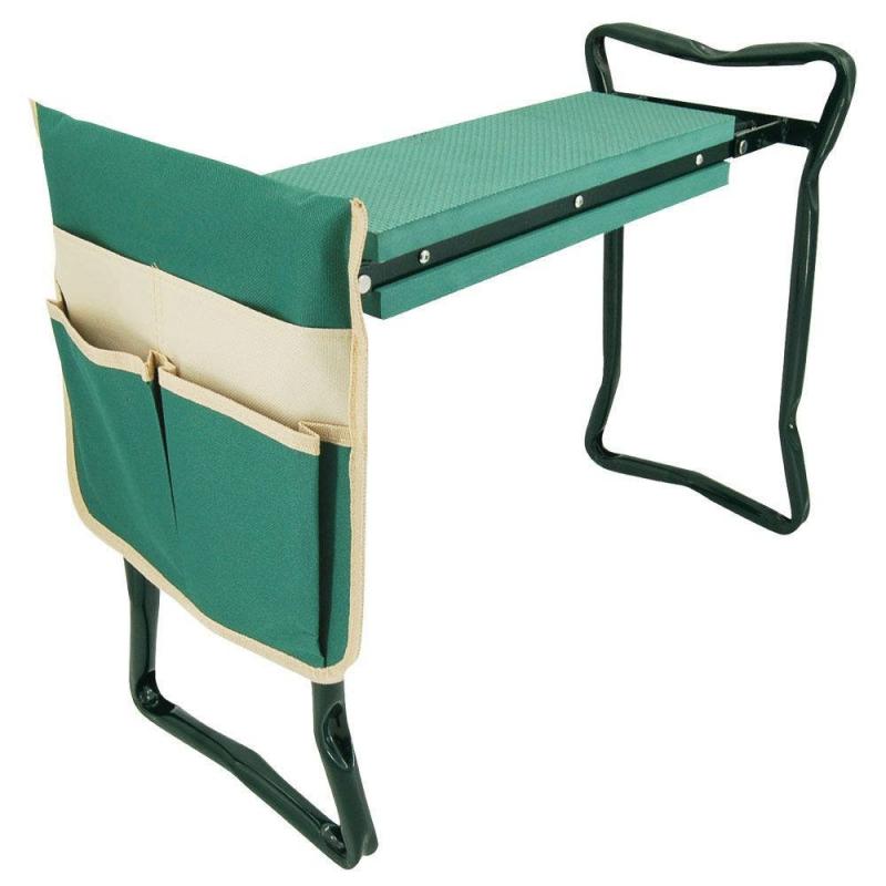 Garden Kneeler and Bench with Tool Pouch | Kneeling Pads Gardening Supplies Kneeling Pads