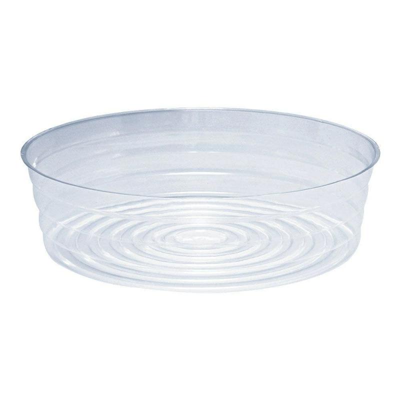 12in Clear Plastic Pot Saucer | Grow Bags Gardening Supplies Grow Bags